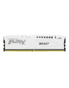 KINGSTON 16GB 6000MT/s DDR5 CL30 DIMM FURY Beast White XMP - nr 24