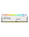 KINGSTON 16GB 6000MT/s DDR5 CL30 DIMM FURY Beast White RGB EXPO - nr 21