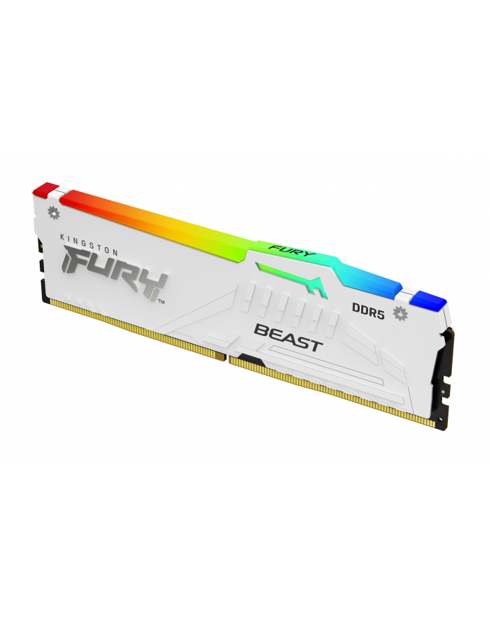 KINGSTON 32GB 6000MT/s DDR5 CL30 DIMM FURY Beast White RGB EXPO główny