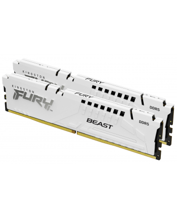 KINGSTON 32GB 6000MT/s DDR5 CL30 DIMM Kit of 2 FURY Beast White EXPO