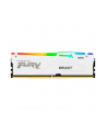 KINGSTON 16GB 6800MT/s DDR5 CL34 DIMM FURY Beast White RGB XMP - nr 21