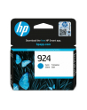 hp inc. Tusz 924 Cyan 4K0U3NE - nr 32