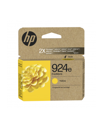 hp inc. Tusz 924e Yellow 4K0U9NE