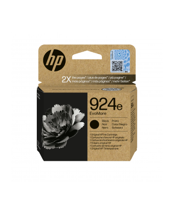 hp inc. Tusz 924e Black 4K0V0NE