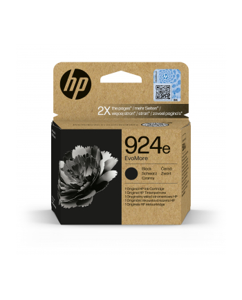 hp inc. Tusz 924e Black 4K0V0NE