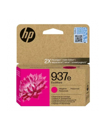 hp inc. Tusz 937e Magenta 4S6W7NE
