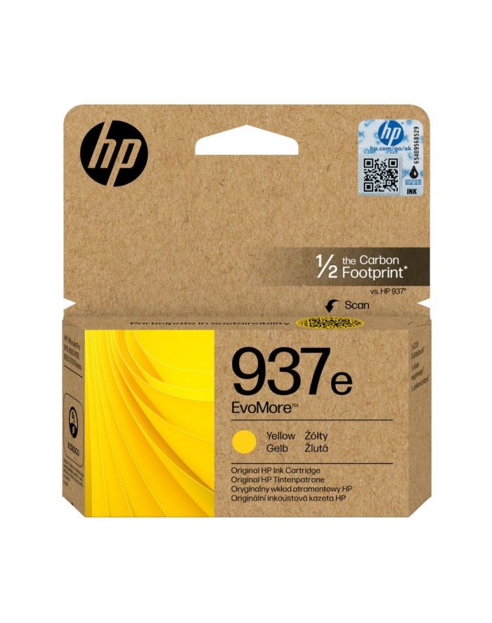 hp inc. Tusz 937e Yellow 4S6W8NE główny