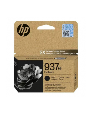hp inc. Tusz 937e Black 4S6W9NE