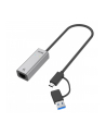 unitek Adapter USB-A/C 3.1 GEN1 RJ45, 2,5 Gbps, U1313C - nr 4