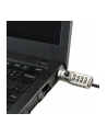 DICOTA Security Cable N-Lock combination resettable 2.5x6mm slot single - nr 4