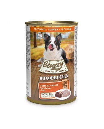 agras pet foods STUZZY dla psów Monopczerwonyein Indyk 400g