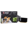 VGA PCIE16 GT710 2GB GDDR3 GT 710 2GD3H LP MSI - nr 1