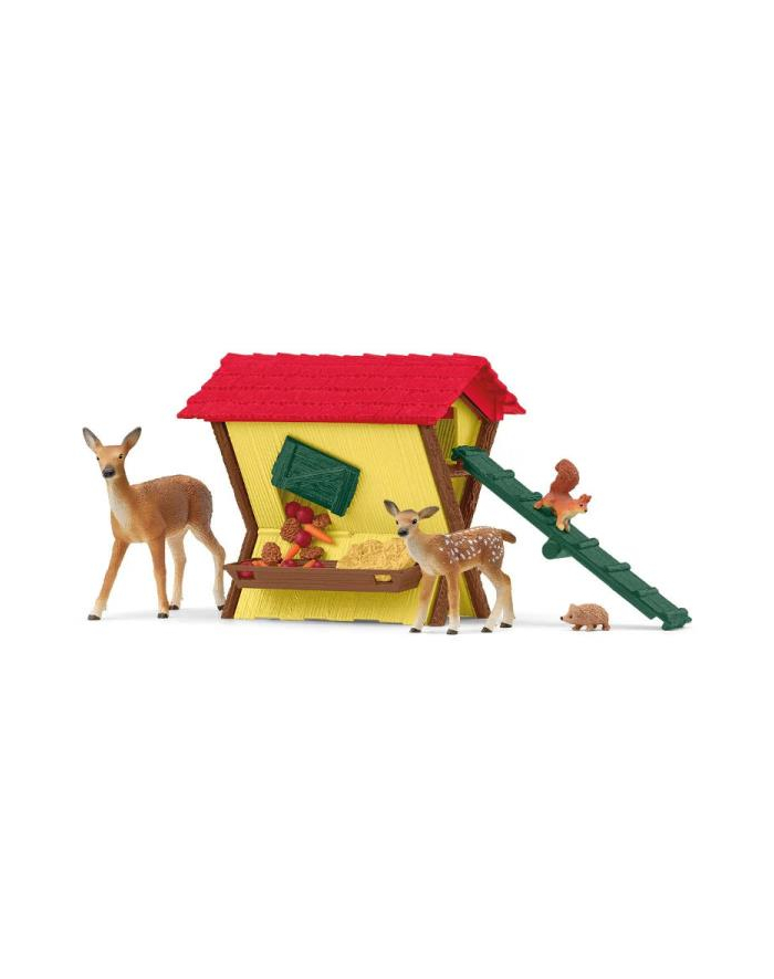 Schleich 42658 Karmienie leśnych zwierząt główny