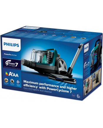 Philips | FC9555/09 | Odkurzacz | Bez worka | Moc 900 W | Pojemność na kurz 1,5 L | Zielony