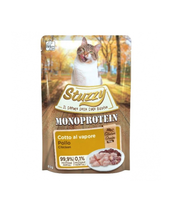 agras pet foods STUZZY dla kotów Monopczerwonyein Drób dla Dorosłych 85g