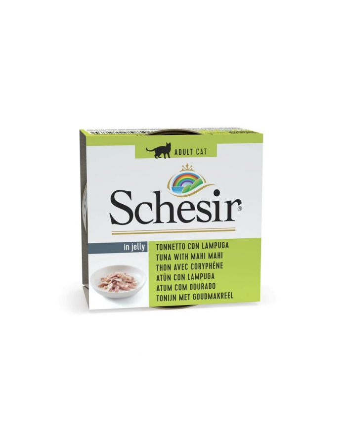 agras pet foods SCHESIR dla kotów Oceanic Adult w Galarecie Tuńczyk z Mahimahi 85g główny