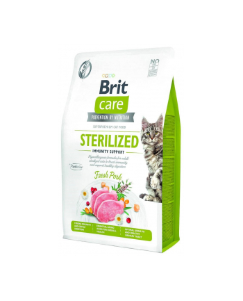 BRIT Care Sterilized Immunity'amp;Support - sucha karma dla kota - 2 kg