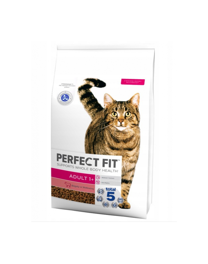 PERFECT FIT Adult sucha karma dla kota z wołowiną 7 kg główny