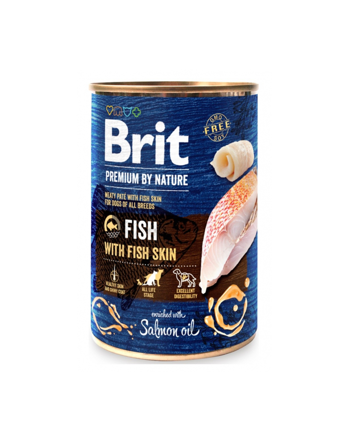 BRIT Premium By Nature Ryba ze skórami 400g główny