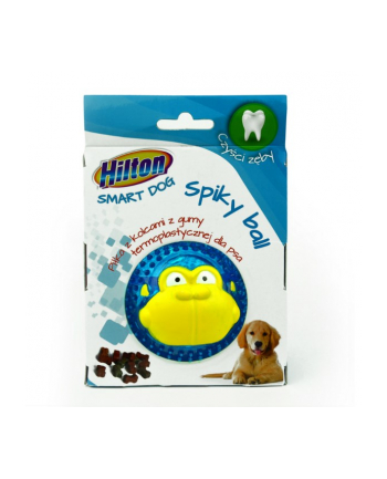HILTON Dog Spiky Ball mix kolor piłka z kolcami  8cm dla psa