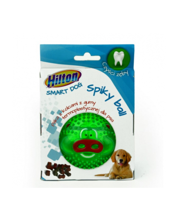 HILTON Dog Spiky Ball mix kolor piłka z kolcami  8cm dla psa