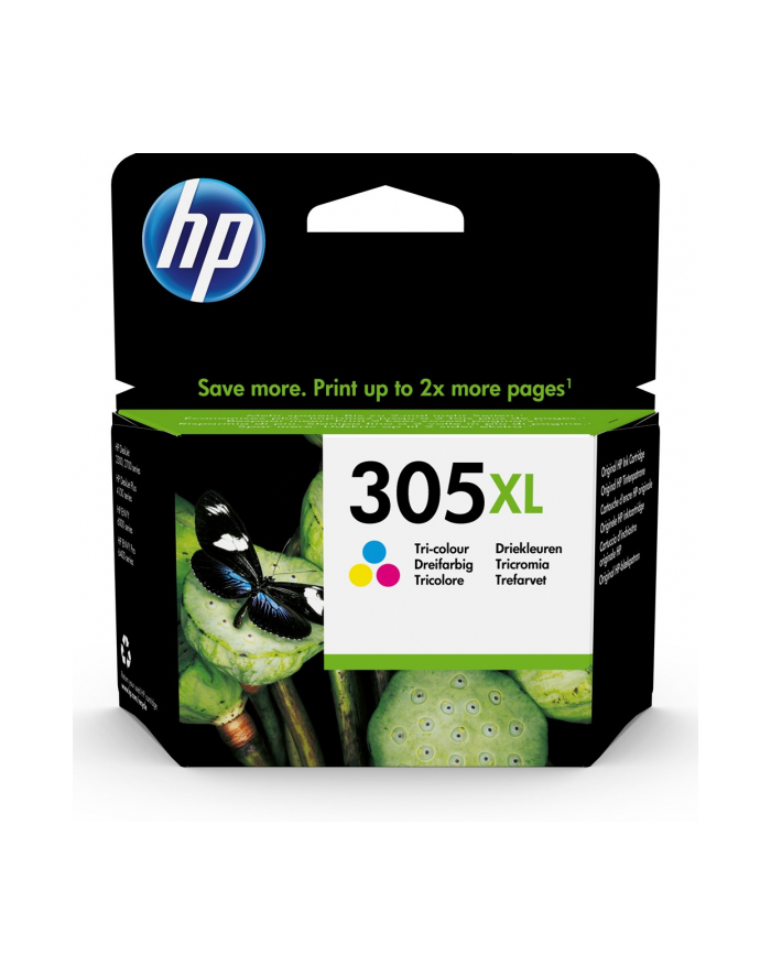 no name HP 305XL - Hojtydende - farve (cyjan, m główny