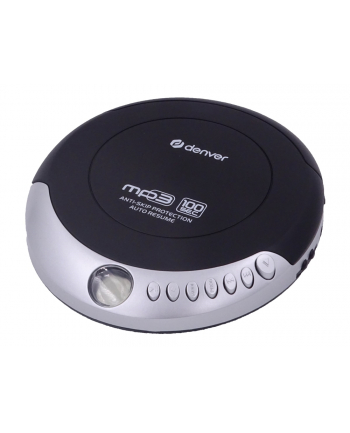 denver Discman z auto resume i anti-shock DMP-391 czarno-srebrny