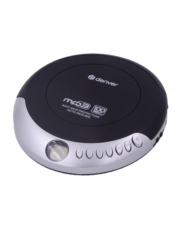denver Discman z auto resume i anti-shock DMP-391 czarno-srebrny główny