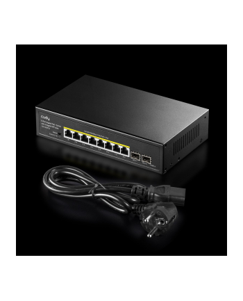 PoE+ Switch Cudy with 2 Gigabit SFP slot 120W 8-Port Gigabit