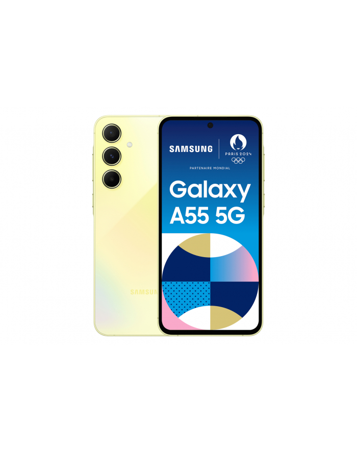 Smartfon Samsung Galaxy A55 (A556) 5G 8/256GB Yellow główny
