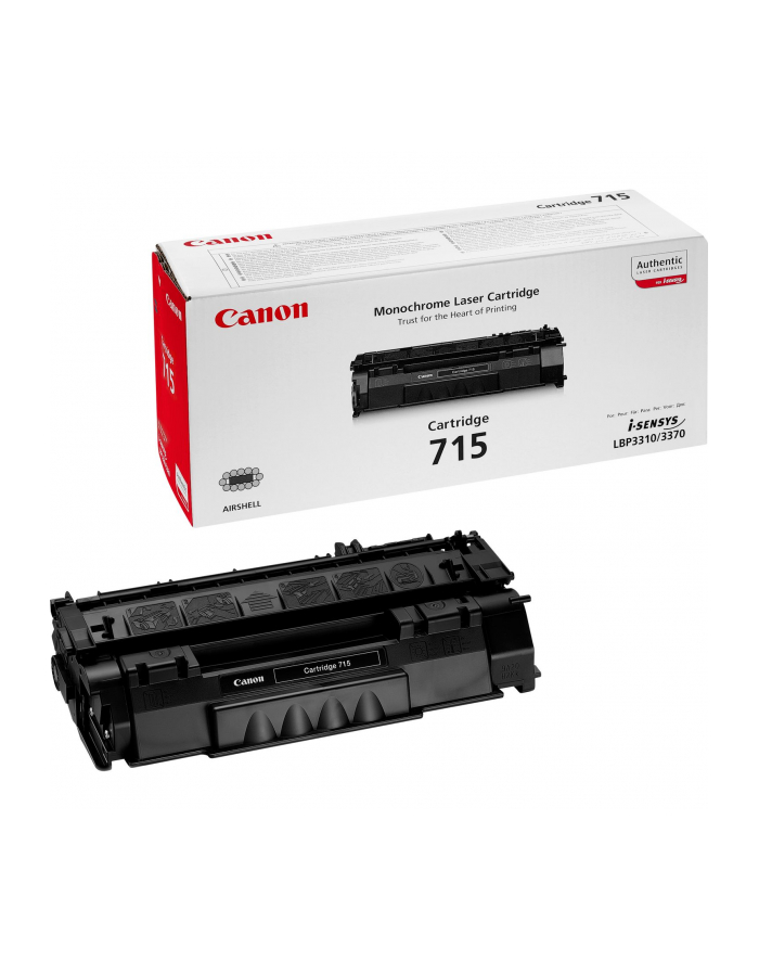 Toner Toner 715/Black 3000sh f LBP3370 LBP3310 główny