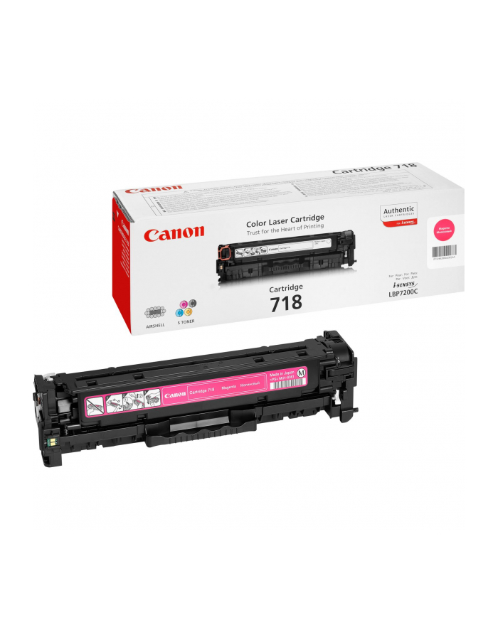 Toner 718/Magenta 3400sh f LBP7200cdn główny