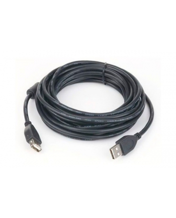 Przedluzacz USB 2.0 typu AM-AF 4.5m czarny nr 1
