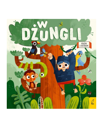 foksal Książeczka Książka z okienkami. W dżungli