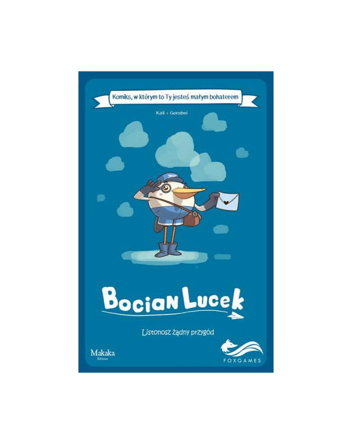 foksal Książeczka Komiks Paragrafowy Bocian Lucek główny