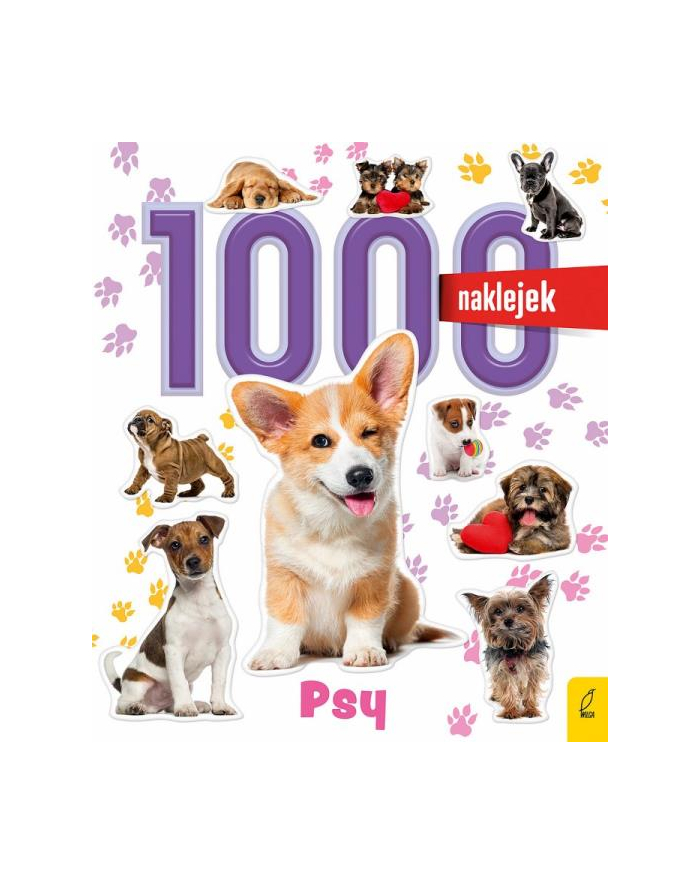 foksal Książeczka 1000 naklejek. Psy główny