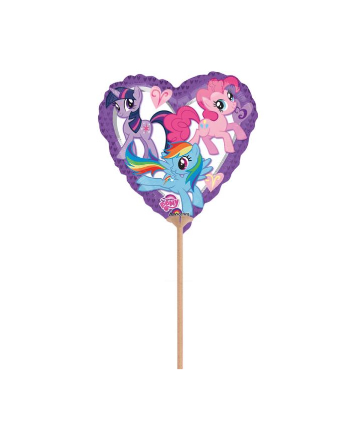 amscan 9'' MY LITTLE PONY - SERCE BALON FOLIOWY A20 LUZ 23 CM główny