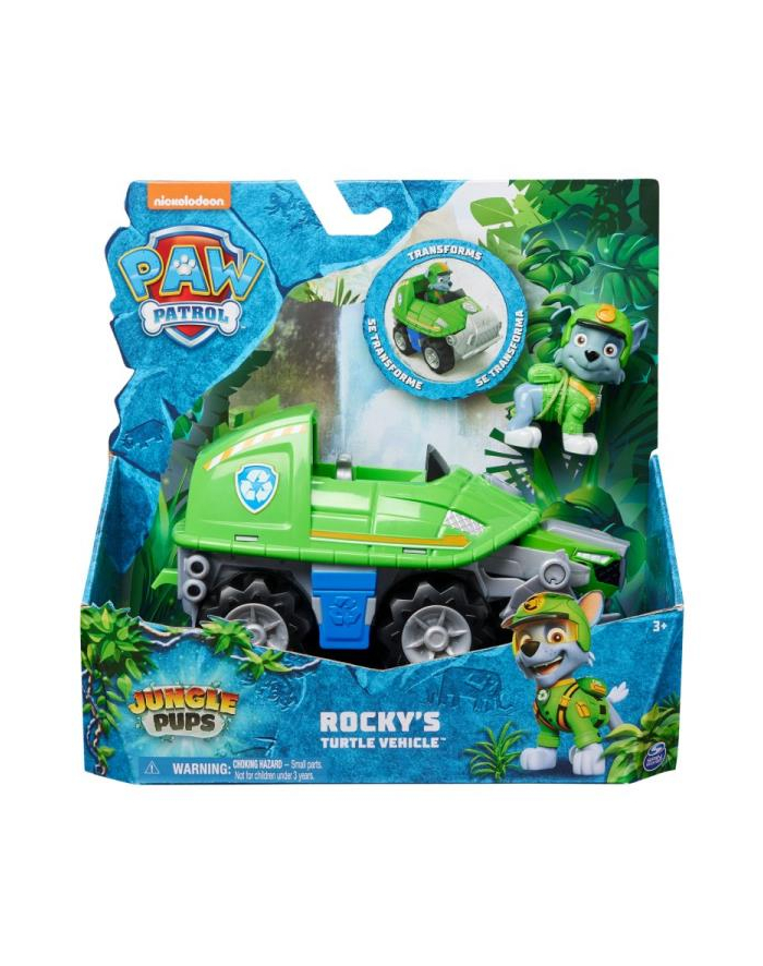 Pojazd Rocky z dżungli Psi Patrol PAW PATROL JUNGLE PUPS 6067763 Spin Master główny