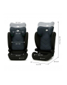 Kinderkraft fotelik samochodowy I-SPARK i-Size 100-150cm czarny - nr 2