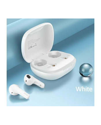 usams Słuchawki Bluetooth TWS 5.0 SM Series białe BHUSM01