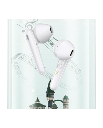 usams Słuchawki Bluetooth TWS 5.0 SD Series białe BHUSD01
