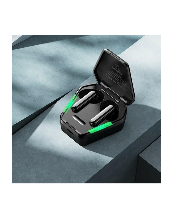 usams Słuchawki Bluetooth TWS 5.0 Gaming JY Series BHUJY01 czarne główny