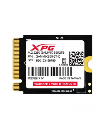 adata Dysk SSD XPG GAMMIX S55 2TB PCIe 4x4 5/3.2GB/s M2230