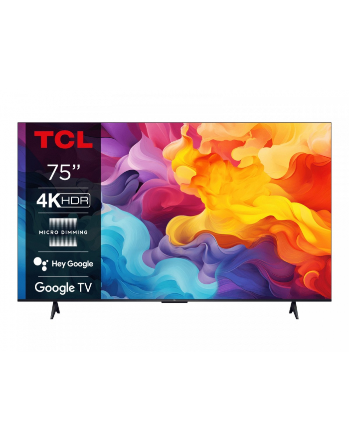 tcl Telewizor LED 75 cali 75V6B główny