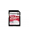 kingston Karta pamięci SD 256GB React Plus 280/150/MB/s U3 V60 - nr 1