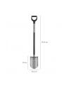 fiskars Szpadel ostry szary Ergonomic 1067511 - nr 3
