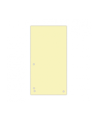 pbs connect Przekładki DONAU, karton, 1/3 A4, 235x105mm, 100szt., żółte