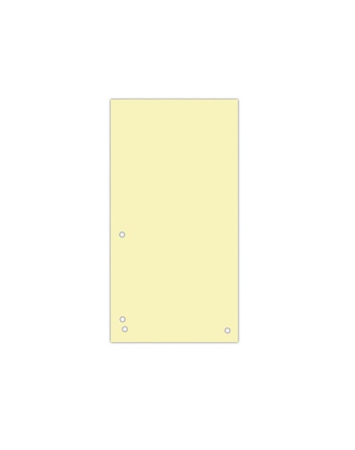 pbs connect Przekładki DONAU, karton, 1/3 A4, 235x105mm, 100szt., żółte główny