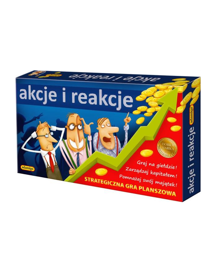 Akcje i reakcje gra planszowa ADAMIGO główny