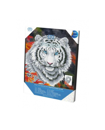 dante Diamond Dotz Diamentowa mozaika Biały tygrys DDK7006